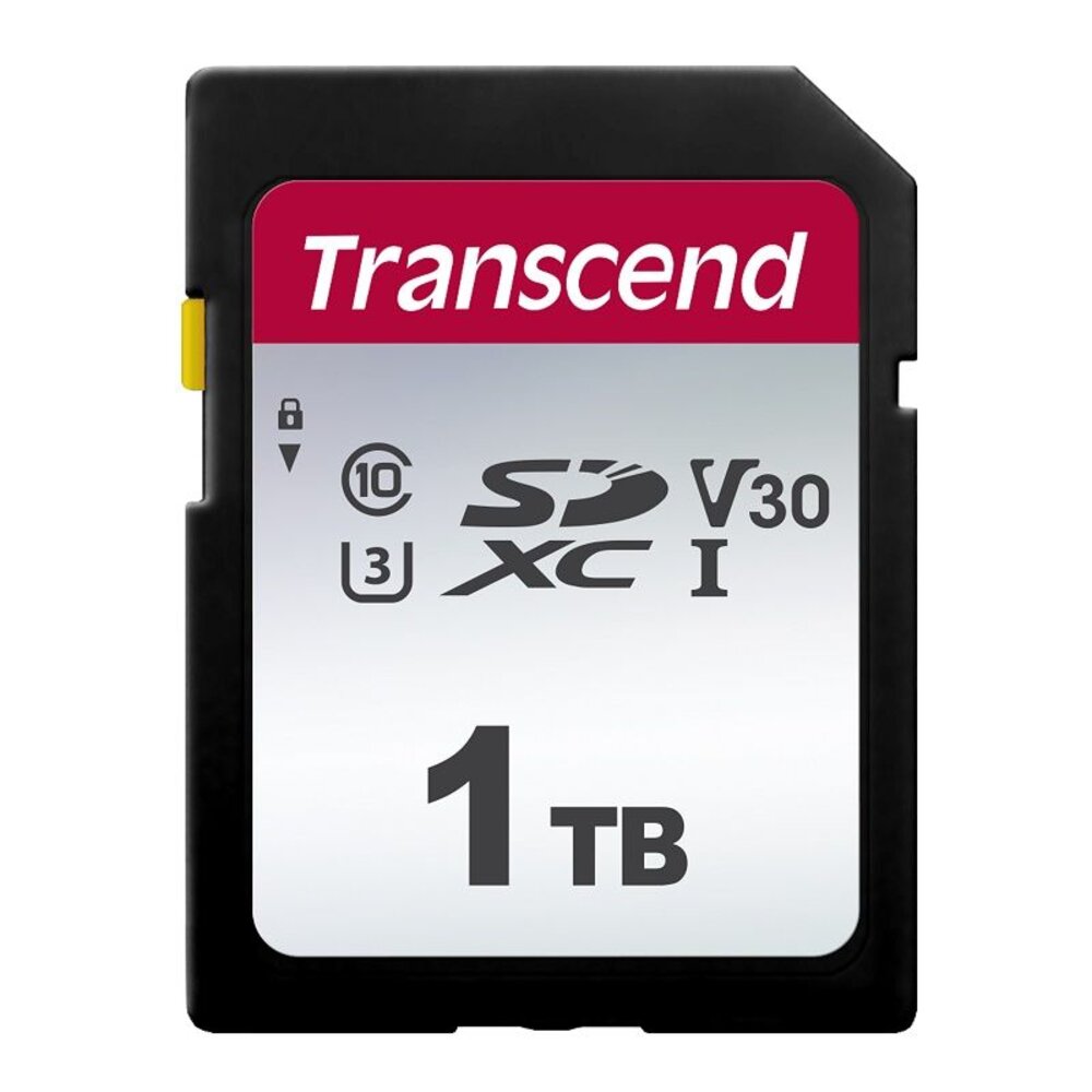 【TS1TSDC300S】 創見 1TB SDXC 記憶卡 支援 C10 UHS U3 V30 封面照片