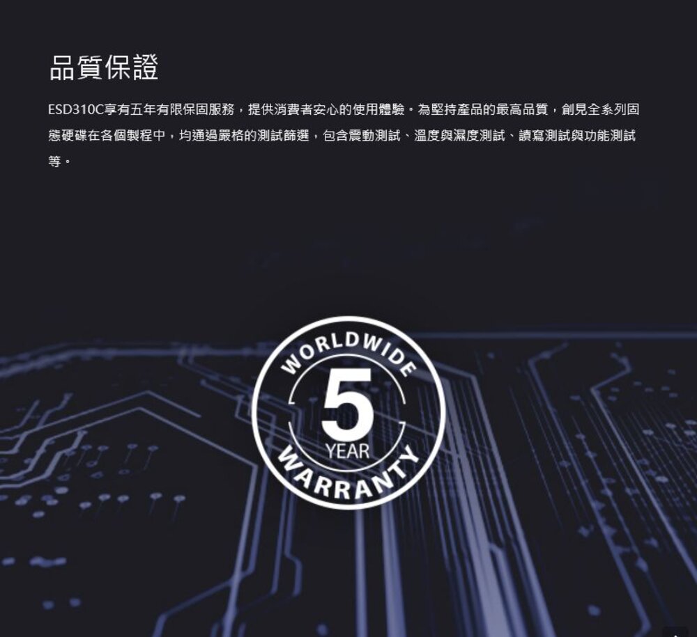 【TS256GESD310C】 創見 256GB ESD310C 超迷你 行動固態硬碟 雙介面設計 5年保固-圖片-6