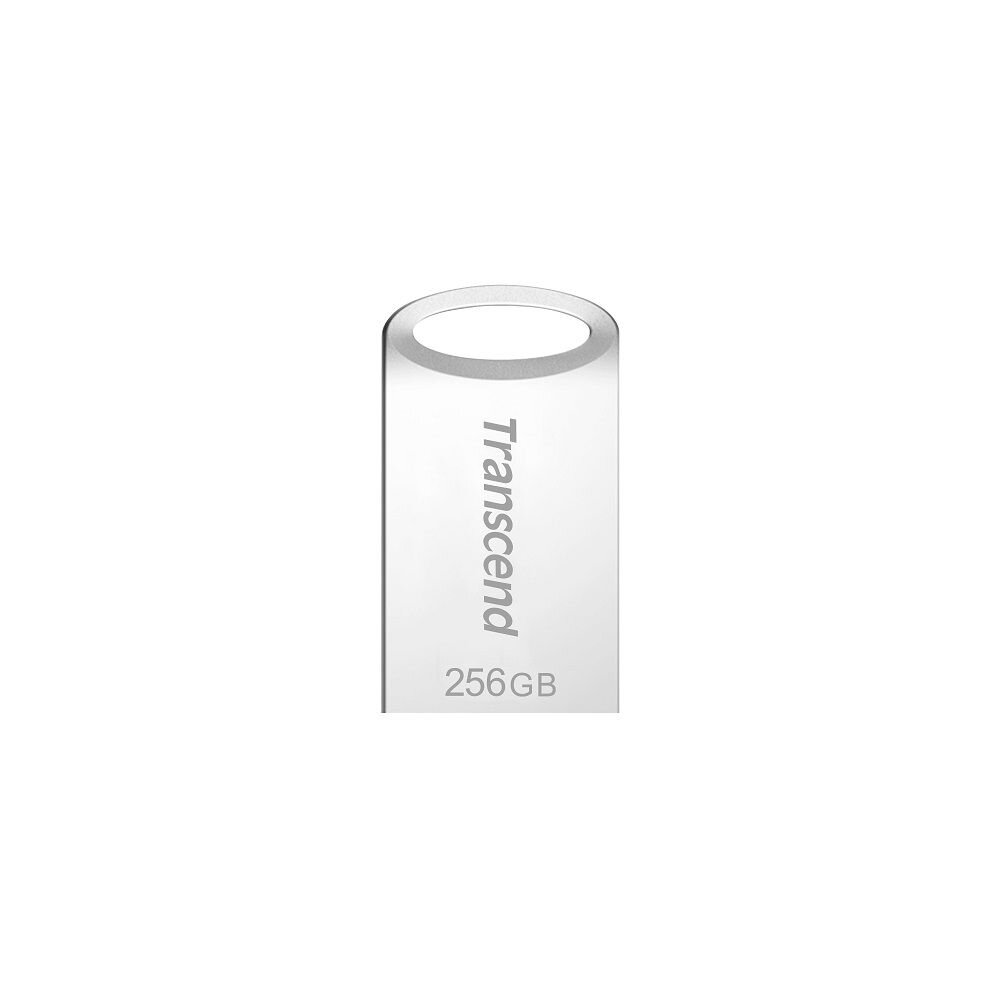 TS256GJF710S-【TS256GJF710S】 創見 256GB JF710 USB 3.2 霧面銀 金屬外殼 短版 隨身碟