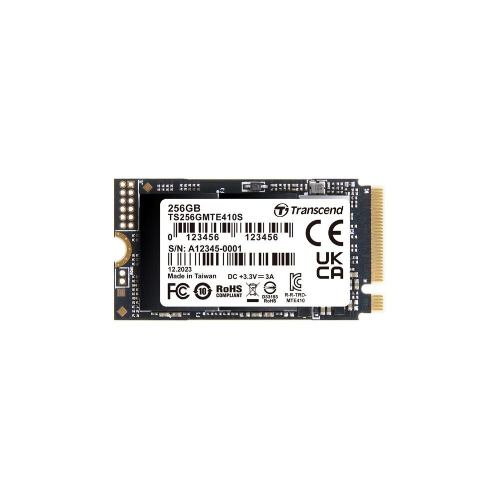 TS256GMTE410S-【TS256GMTE410S】 創見 256GB M.2 2242 PCIe Gen4x4 SSD 固態硬碟