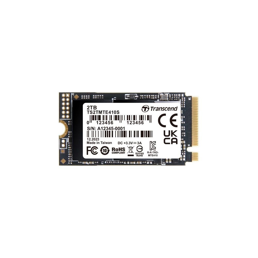 【TS2TMTE410S】 創見 2TB M.2 2242 PCIe Gen4x4 SSD 固態硬碟 封面照片