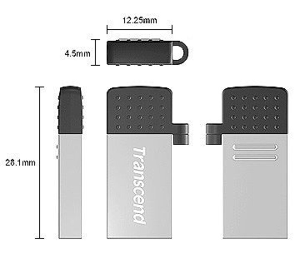 【TS32GJF380S】 創見 32GB JF380 Micro-USB OTG 手機 電腦 兩用 隨身碟-圖片-7
