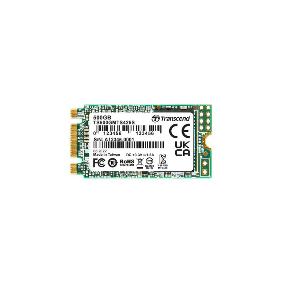 【TS500GMTS425S】創見500GB425SM.22242SSD固態硬碟SATA3