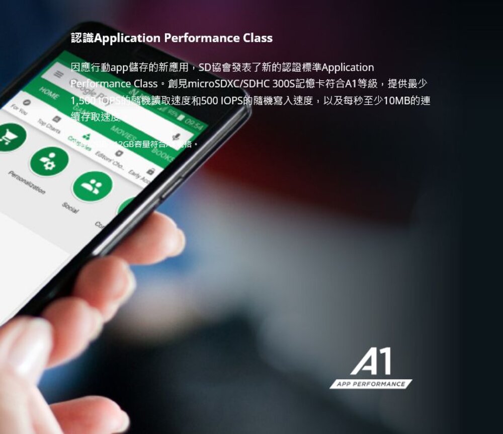 【TS64GUSD300S-A】 創見 64GB Micro SDXC 手機用 記憶卡 C10 U1 A1-圖片-3