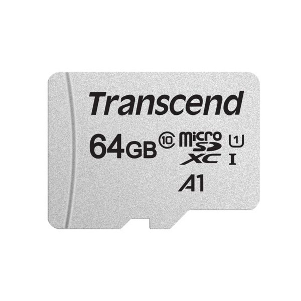 【TS64GUSD300S-A】 創見 64GB Micro SDXC 手機用 記憶卡 C10 U1 A1 封面照片