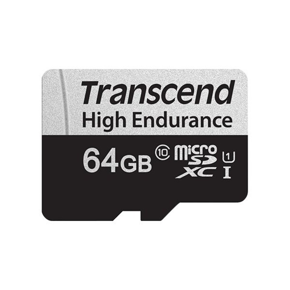 【TS64GUSD350V】創見64GBmicroSD高耐用記憶卡行車記錄器監視攝影機