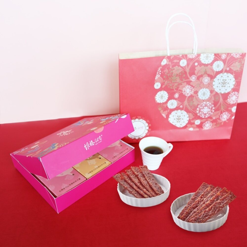 22803155905-【維格餅家】豬豬牛好運禮盒(任選3盒豬肉乾/牛肉乾)｜年節禮盒