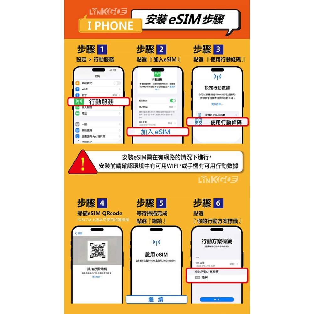 【LinkGO 白鑽卡】亞洲多國家eSIM 總流量 多天多組合方案 5G/4G高速 多電信 日本 菲律賓 首爾 烏茲-圖片-6