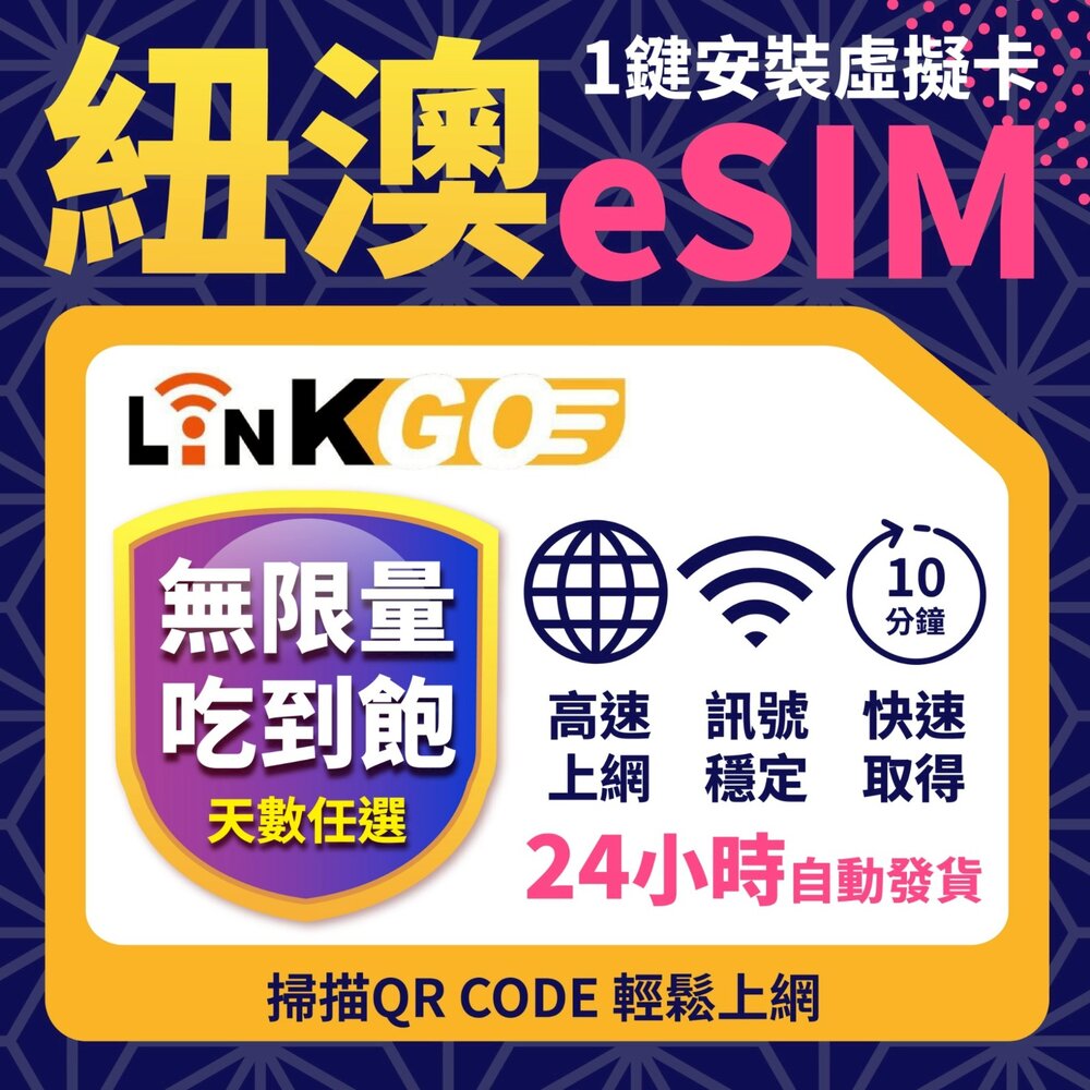 251105181949-【LinkGO】紐澳eSIM 1~5天多組合 無限流量吃到飽 5G/4G高速 紐西蘭 澳洲 白鑽卡