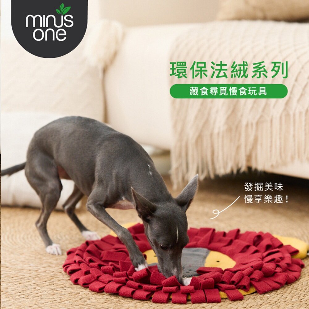 Minus One 邁樂思|環保法絨 響紙玩具 拉扯玩具 藏食玩具系列|彈跳活力 拉拉球系列 狗玩具『WANG』-圖片-5