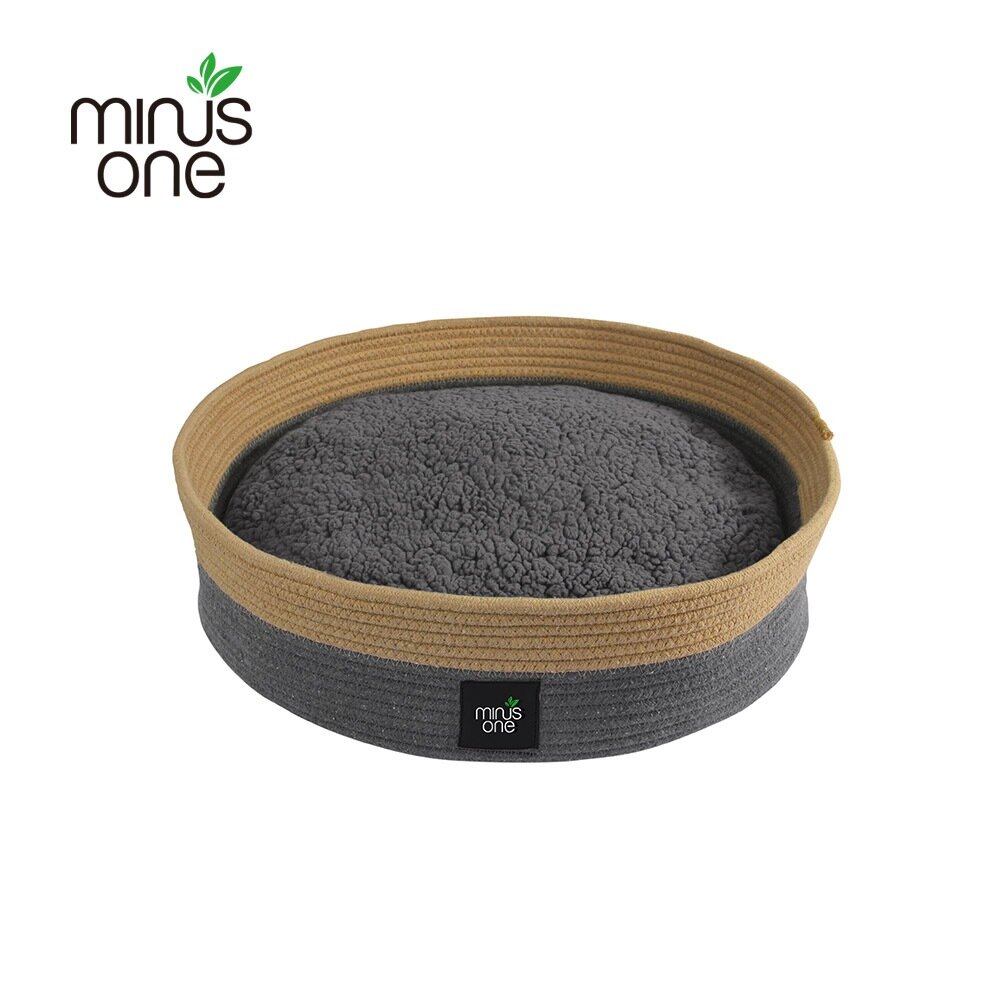 Minus One 邁樂思|環保床窩系列 牛津填充寵物床 太陽系|麻繩編織寵物床 沙灘 床窩 寵物床『WANG』-圖片-4