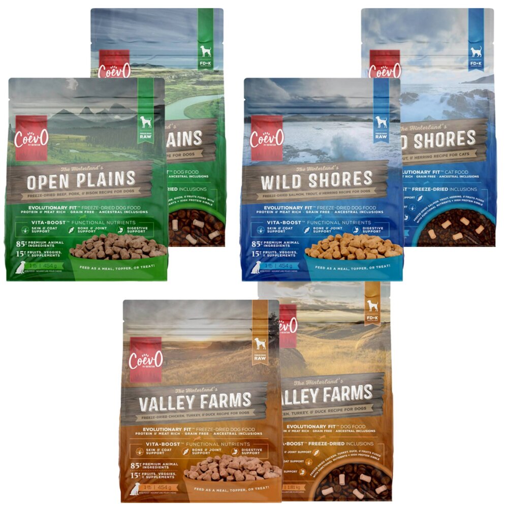 加拿大 Coevo 天野 犬機能凍乾無穀乾糧 機能凍乾生食餐 50g 狗主食 狗乾糧 狗飼料『WANG』-圖片-1