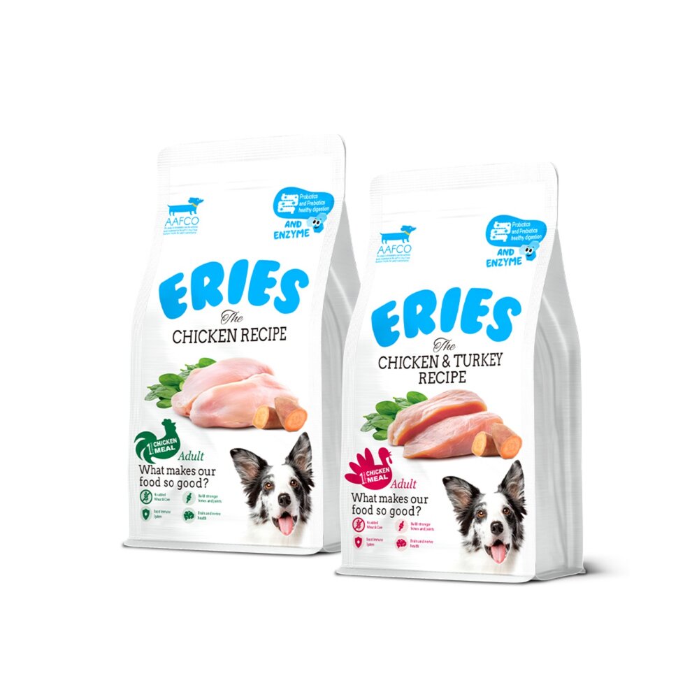 Eries 伊瑞思 益生菌酵素無穀成犬糧 1kg 無穀 低碳水配方 腸胃保健 狗主食 狗乾糧 狗飼料『WANG』-圖片-1