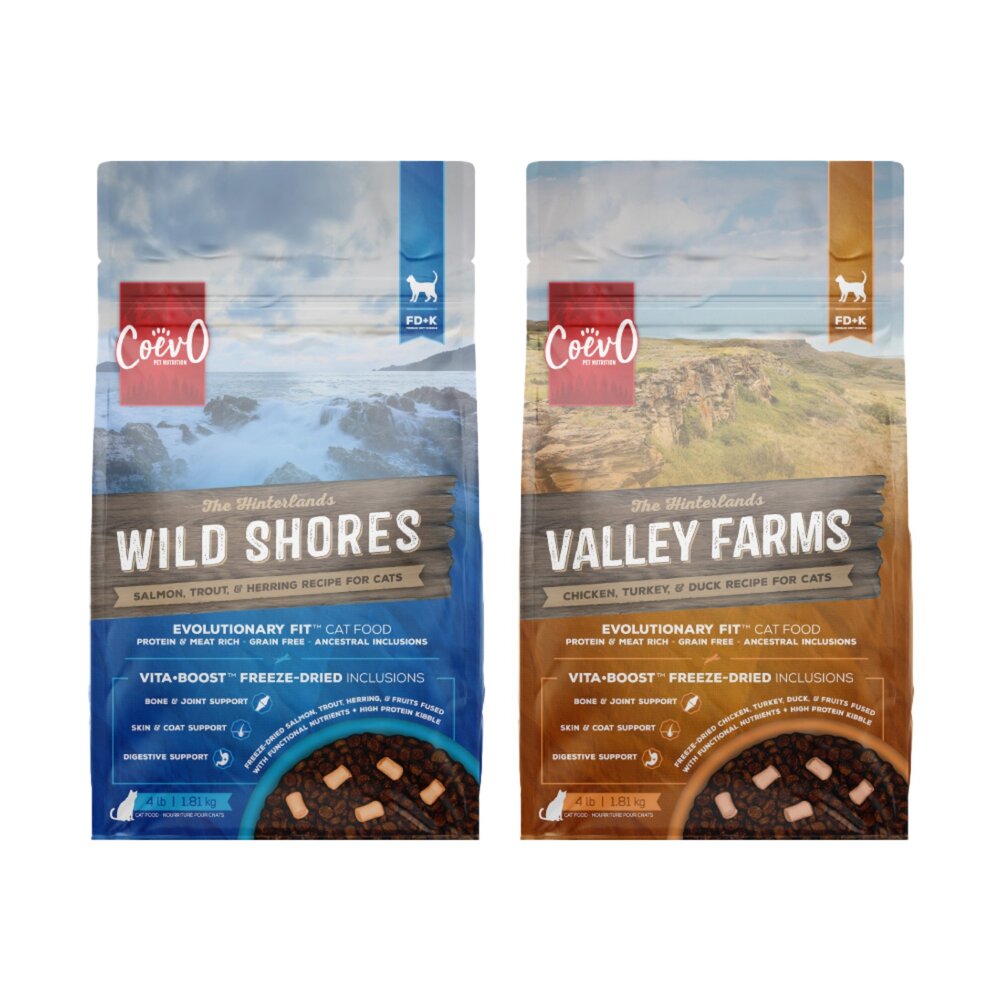 加拿大Coevo 天野貓鮮肉機能凍乾+高蛋白無穀乾糧 1.81kg 貓主食 貓乾糧 貓飼料『WANG』-圖片-1