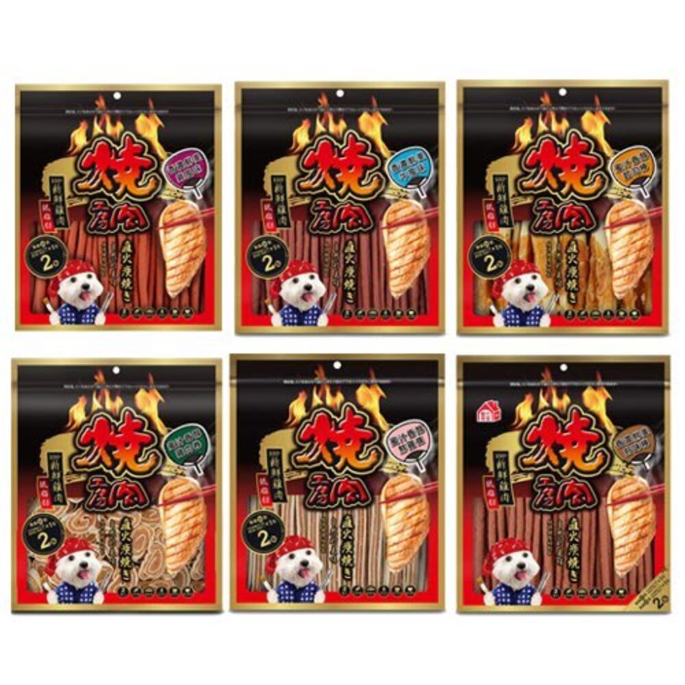 燒肉工房 狗零食系列【10包組】 嚴選優質鮮美雞肉 肉質纖維看得見 大包裝 多款可選 狗零食『WANG』-圖片-10