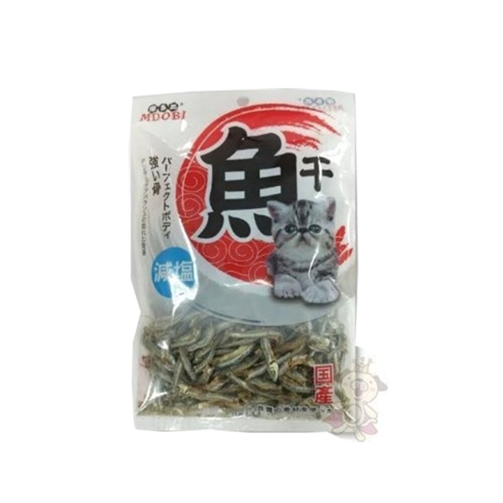 MDOBI 摩多比 高鈣減鹽小魚干 80g/包 (GAT-080) 小魚干 貓零食『WANG』-圖片-2