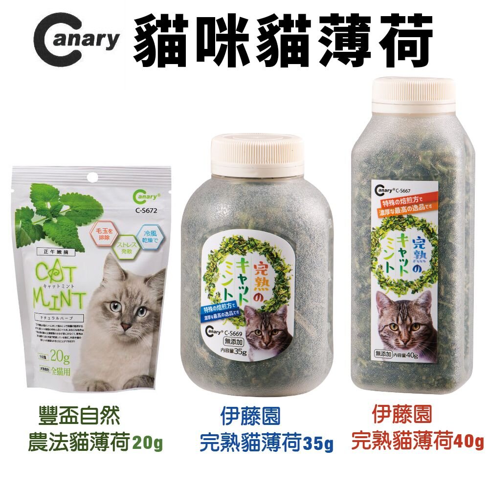 020200859-Canary 經思確 貓薄荷  豐盃自然農法貓薄荷 20g 植物纖維 『WANG』