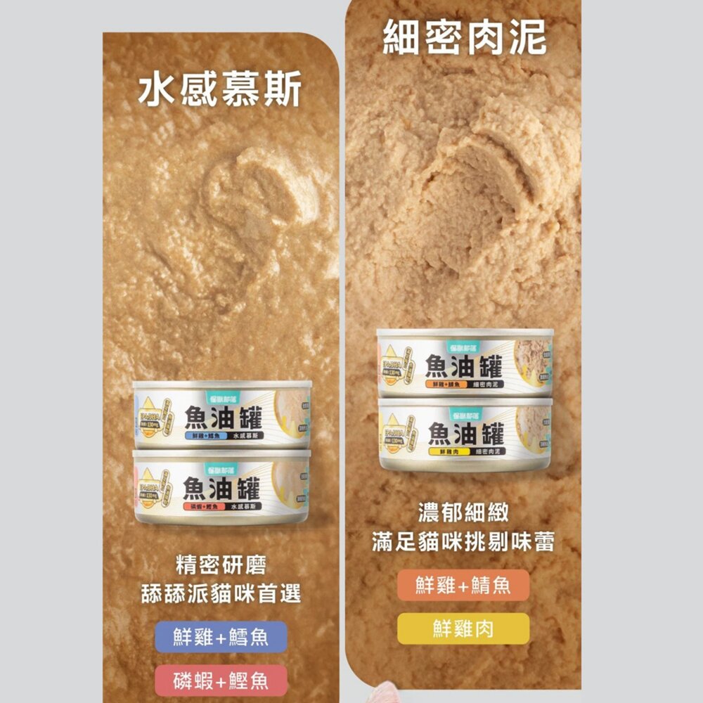 LitoMon 怪獸部落 德國頂級魚油主食罐 【多罐組】貓用機能主食肉肉包 魚油 主食罐 貓罐頭 貓餐包『WANG』-圖片-7