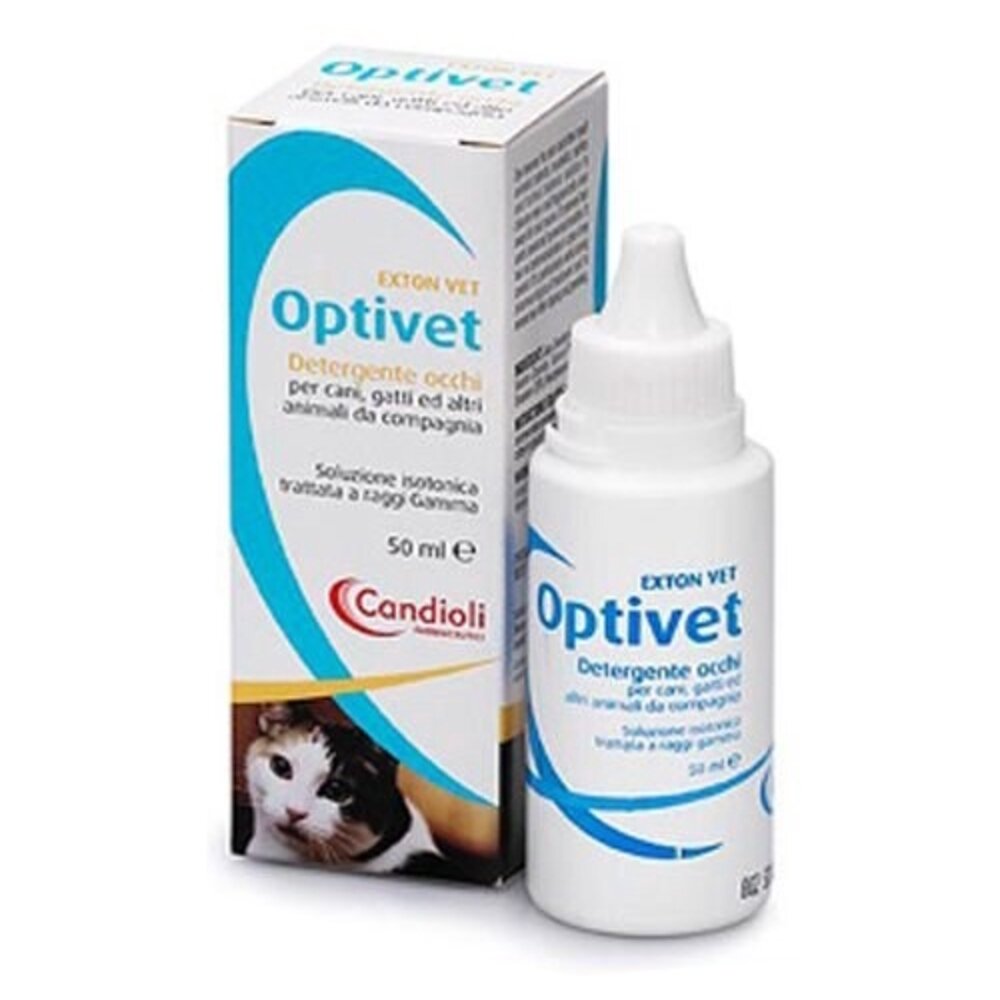 040300195-義大利 Candioli 凱迪歐 Optivet 護眼洗液50ml 獸醫院保健專用品『WANG』