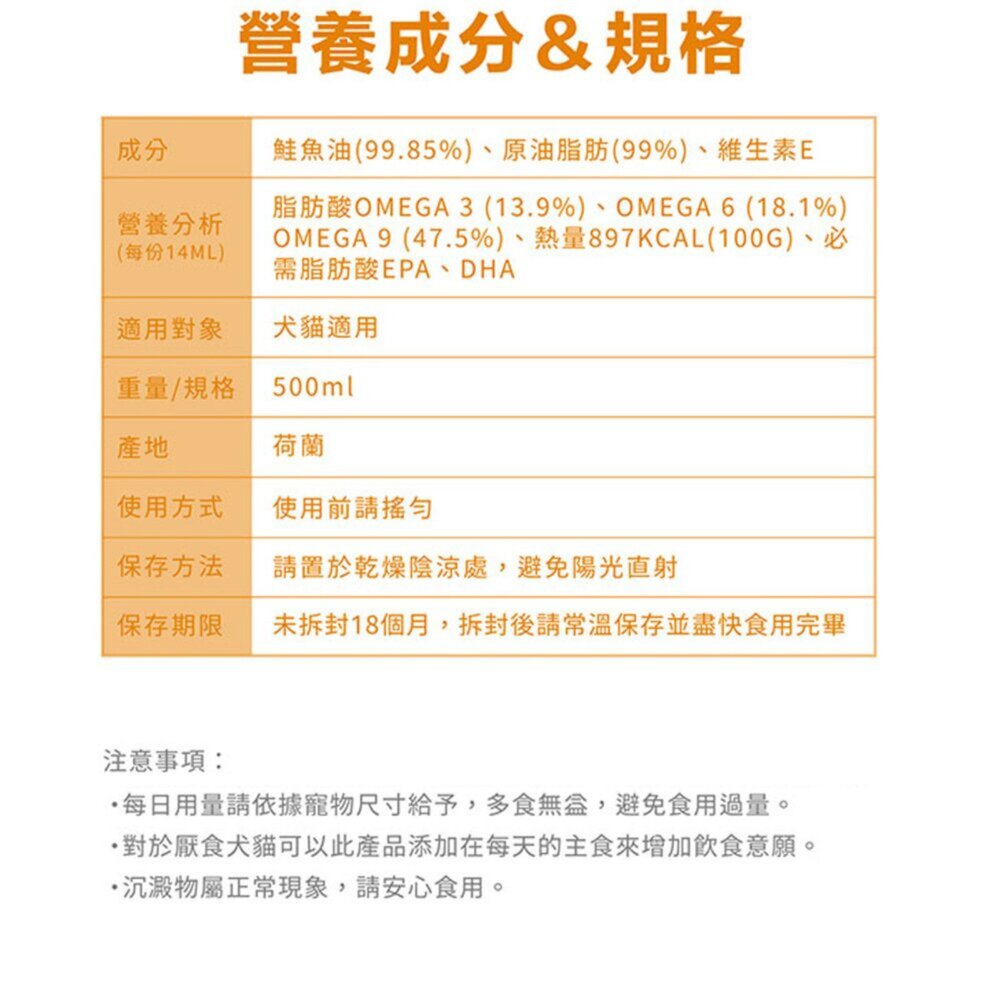 澳洲袋鼠廚房【加送贈品】100%挪威純魚油500ml 寵物魚油 挪威鮭魚油 天然魚油 全齡犬貓 皮膚保健『WANG』-圖片-9
