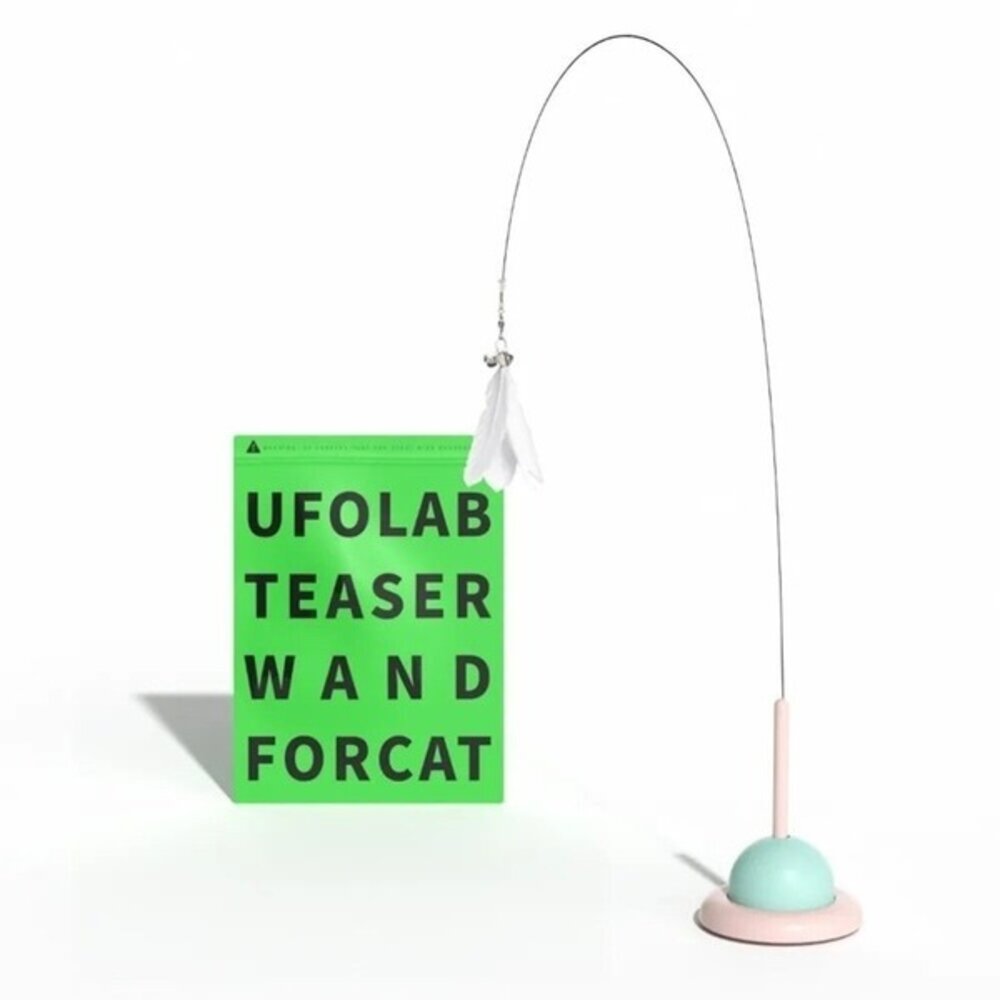 050402708-T.N.A.悠遊 多元宇宙 UFO 吸盤逗貓棒 逗貓棒『WANG』