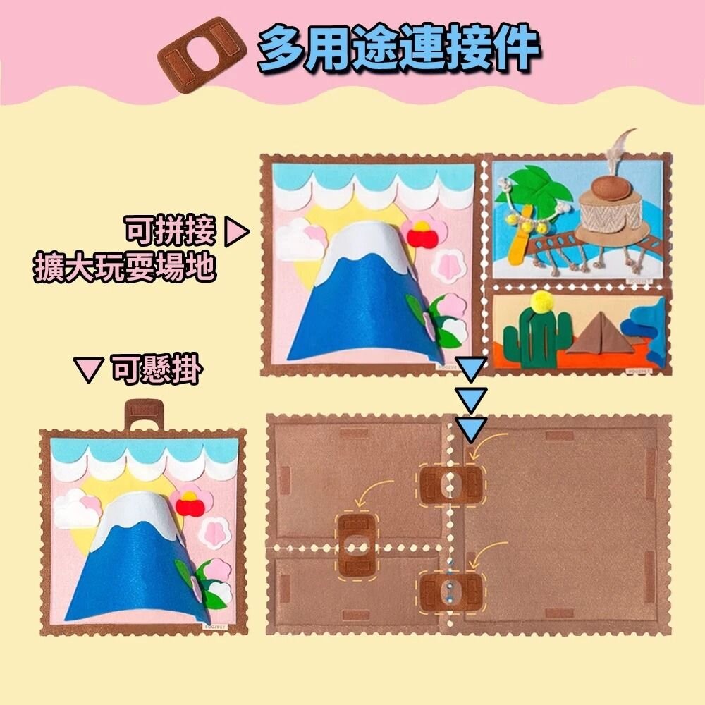 POOZPET 旅行日記貓用嗅聞墊 貓咪羽毛 藏食 貓薄荷 解悶玩具 貓玩具『WANG』-圖片-7