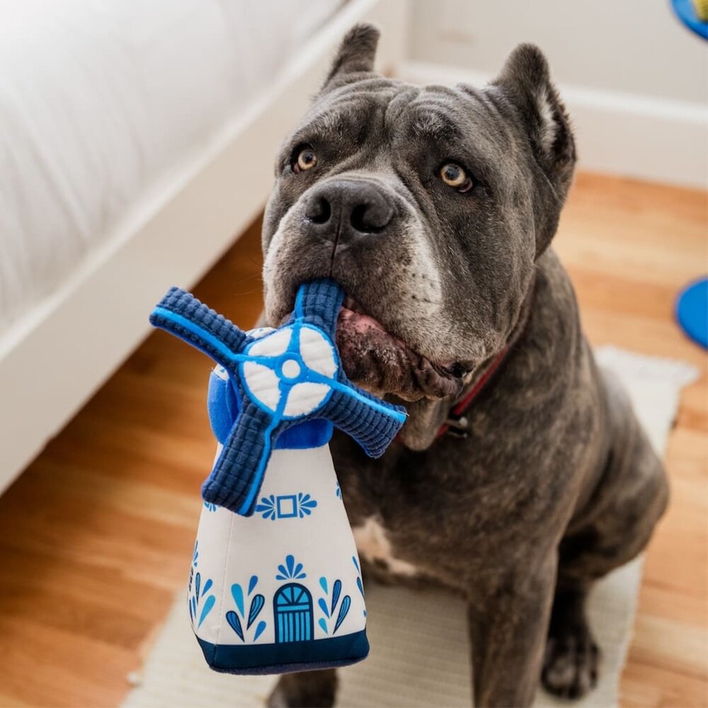 P.L.A.Y. 毛絨狗玩具 星際藝工 經典80年代 搖滾90年代 環遊勝地 旅遊達人 HyperX 狗玩具『WANG』-圖片-11