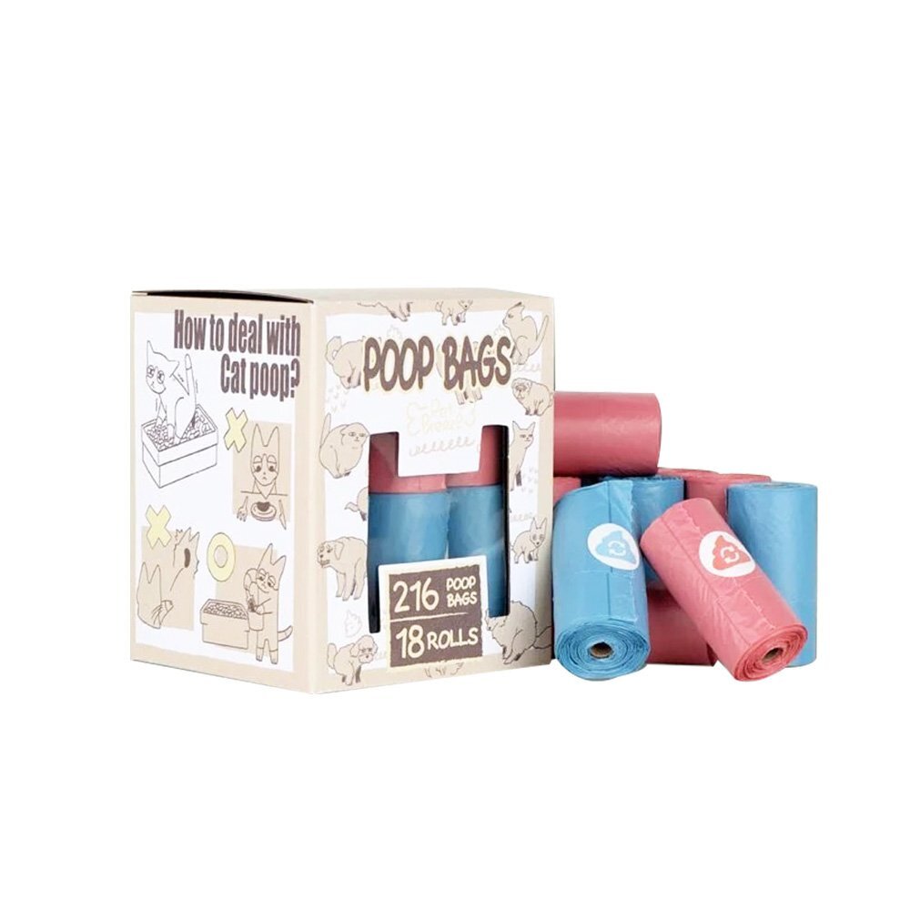 Pet Breeze (原LOYAL) 環保狗便袋 手提式216入 撿便袋 手提式設計加厚材質 環保袋 『WANG』-圖片-2