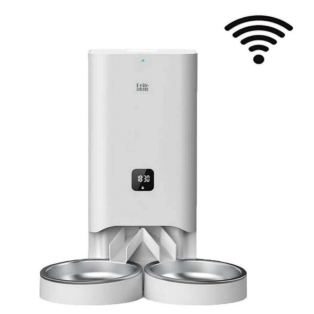 050706758-Peile 沛樂 智能餵食器 WIFI版 7L(Top66) 定時定量自動餵食 犬貓用『WANG』