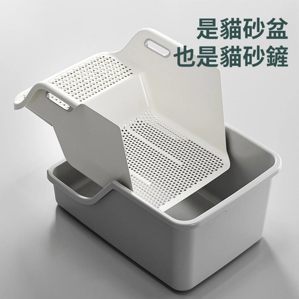 UrbanPaw 一鏟淨懶人貓砂盆|半封閉超大號貓砂盆 懶人貓廁所 防外濺 (幼貓自動貓砂盆)-圖片-5