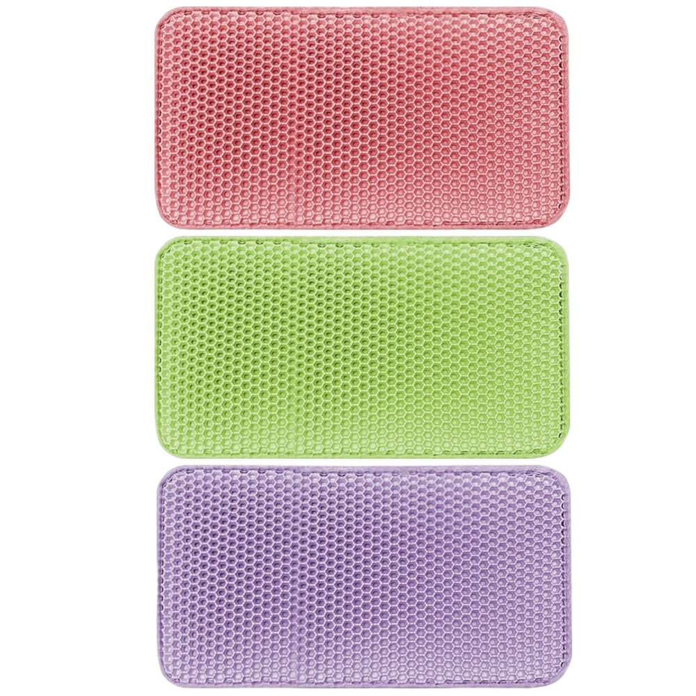 貓咪落砂墊【台灣現貨 顏色隨機】六邊型蜂巢洞洞造型 落砂倒出輕鬆清掃 落砂墊『WANG』-圖片-1