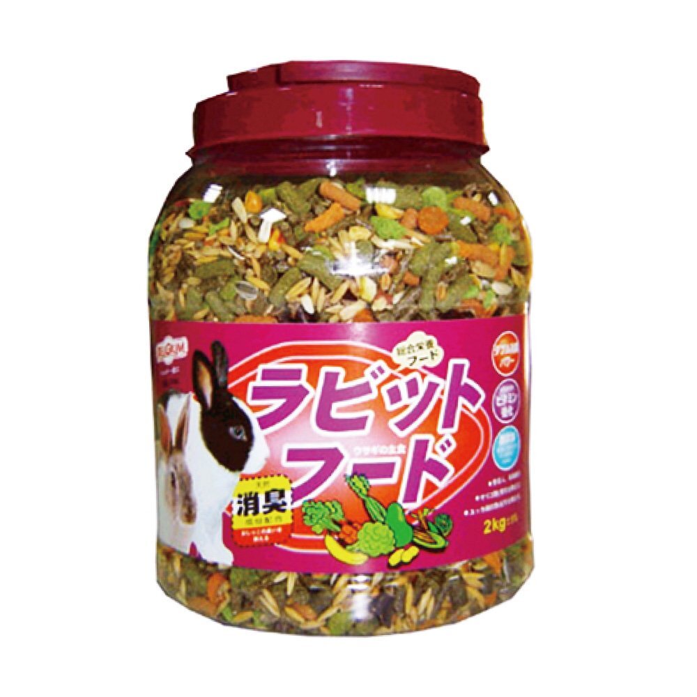 荷蘭 BELGIUM 愛兔主食 17-BE-118(2kg) 兔飼料 小動物飼料『WANG』-圖片-1