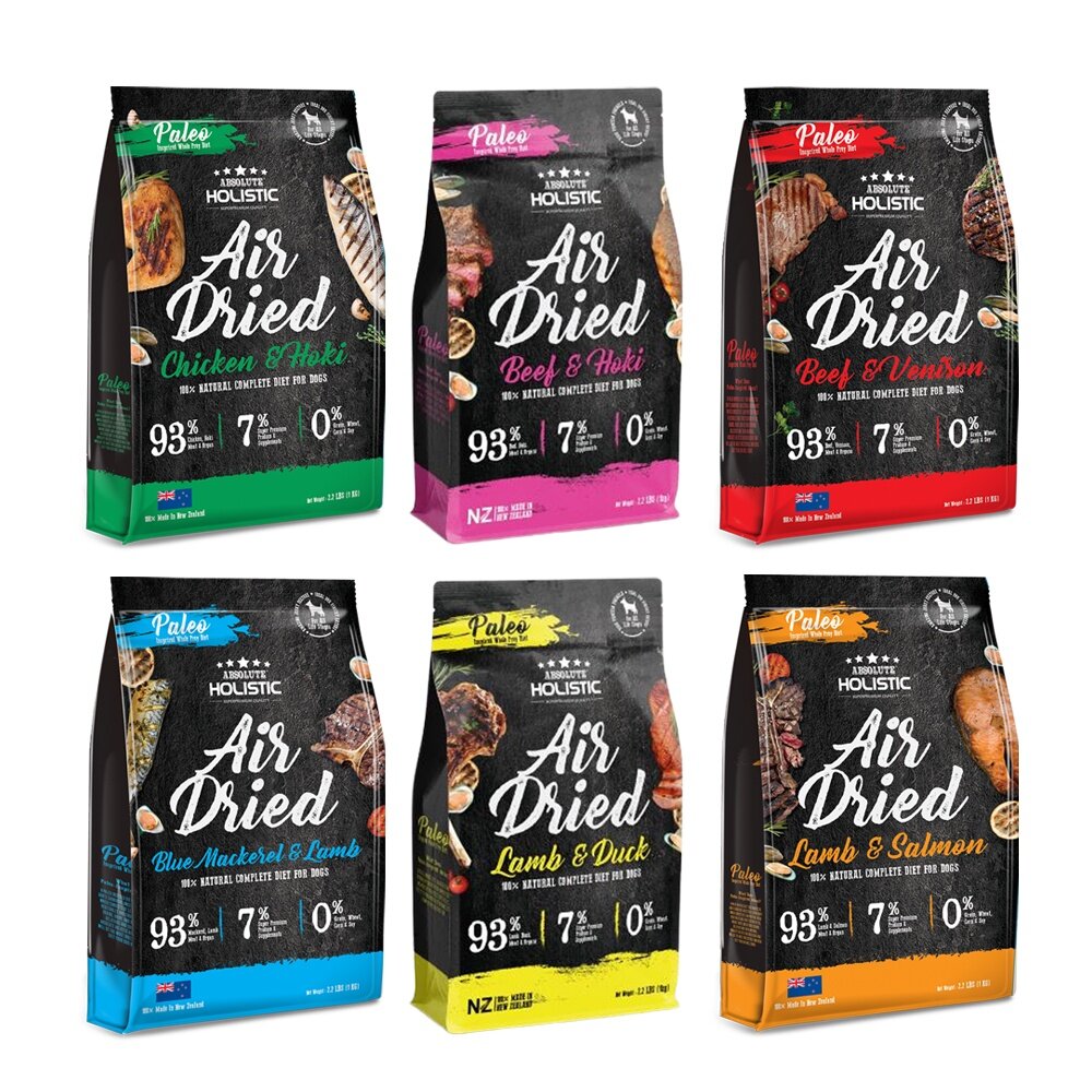 ABSOLUTE HOLISTIC 超越巔峰 狗鮮食肉片1Kg 凍乾飼料 主食肉片 狗飼料 犬糧『WANG』-圖片-1