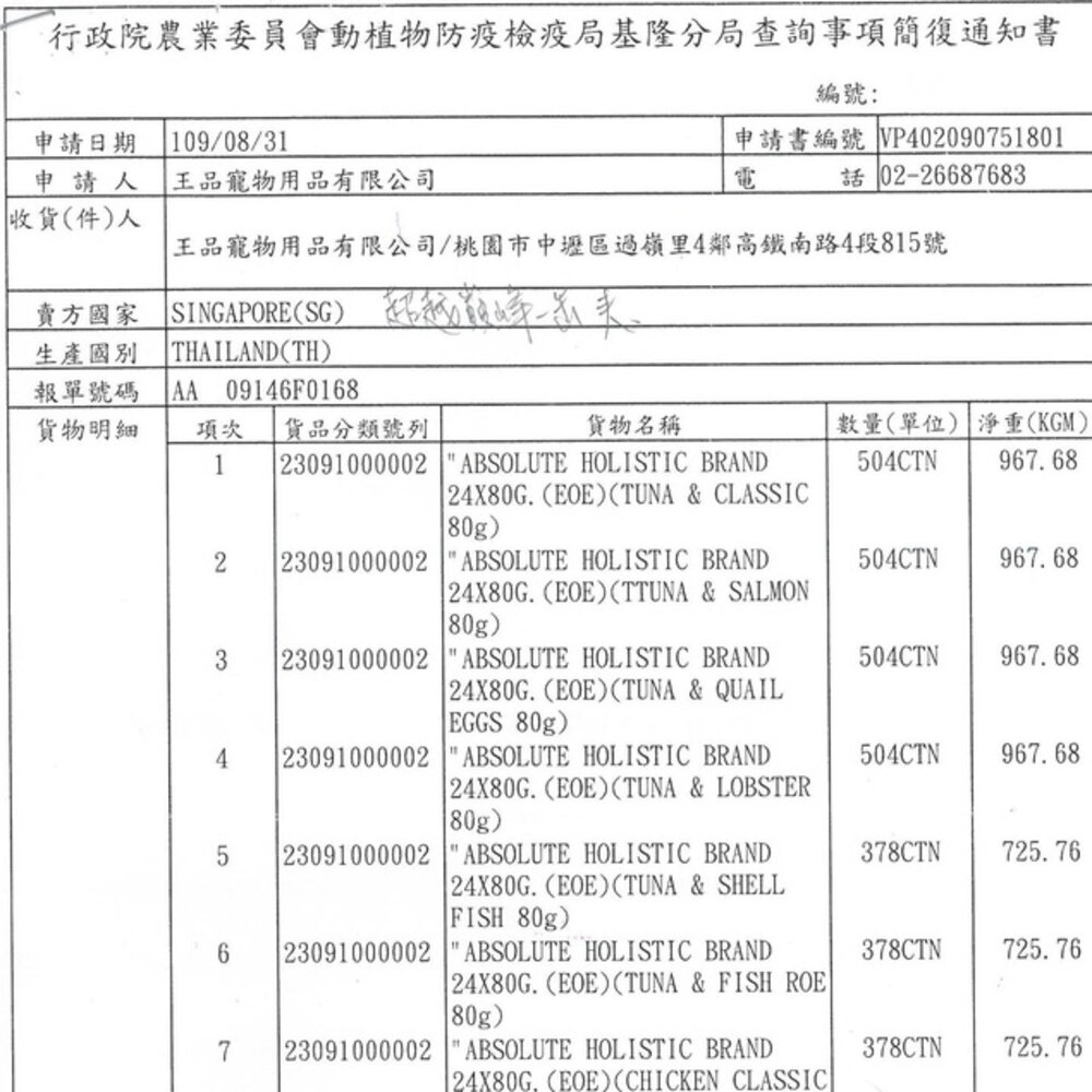 ABSOLUTE HOLISTIC超越巔峰 主食貓罐80g【24罐組】 野生鮪魚/野牧鮮雞/無穀湯罐 貓罐頭『WANG』-圖片-3
