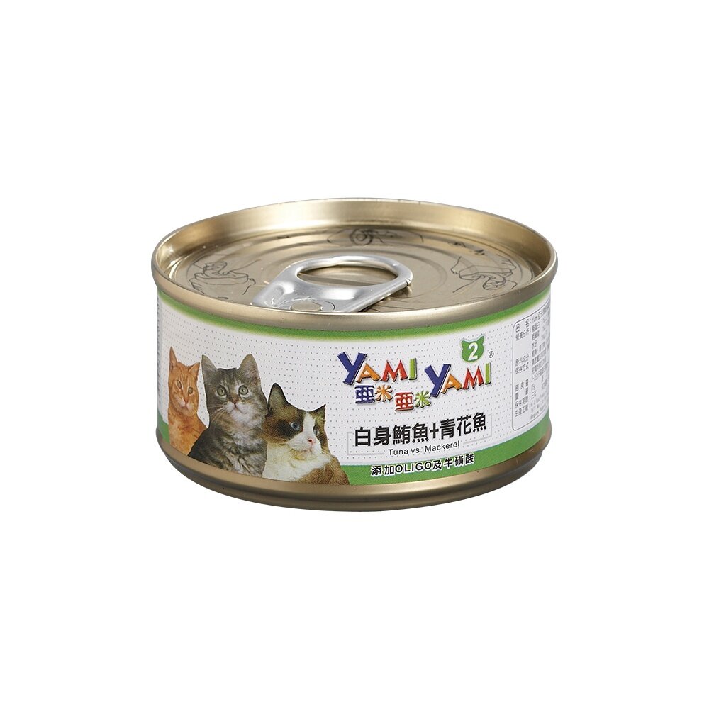 YAMI YAMI 亞米亞米 鮪魚貓罐系列 85g【24罐組】白身鮪魚貓罐 鮪魚罐 貓罐頭『WANG』-圖片-1