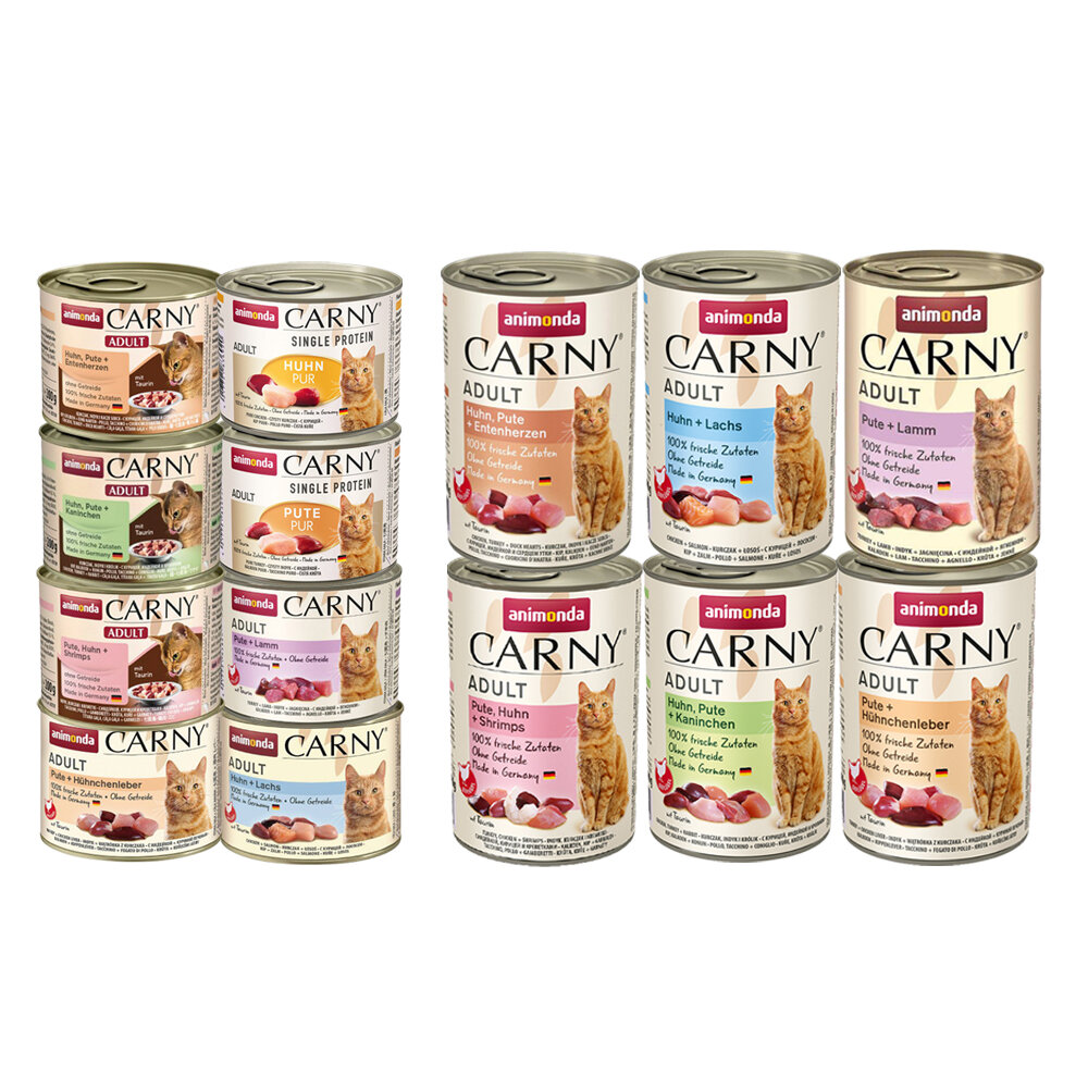 ANIMONDA 阿曼達 CARNY 卡恩貓罐【單罐】主食貓罐 卡恩罐 主食罐 貓餐包 貓罐頭『WANG』-圖片-1