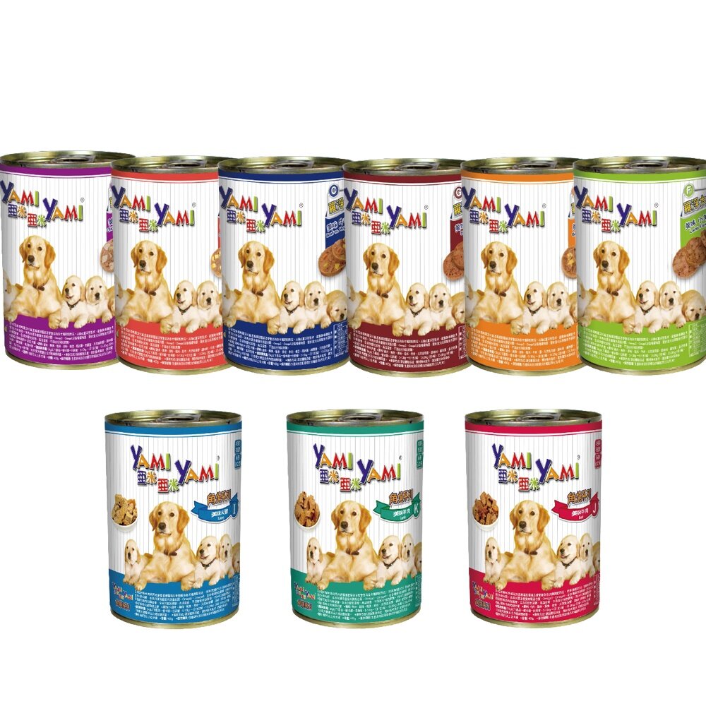 YAMI YAMI 亞米亞米 大角燒 羅浮大餐犬罐【單罐】400g 大罐 犬罐 狗罐頭『WANG』-圖片-1