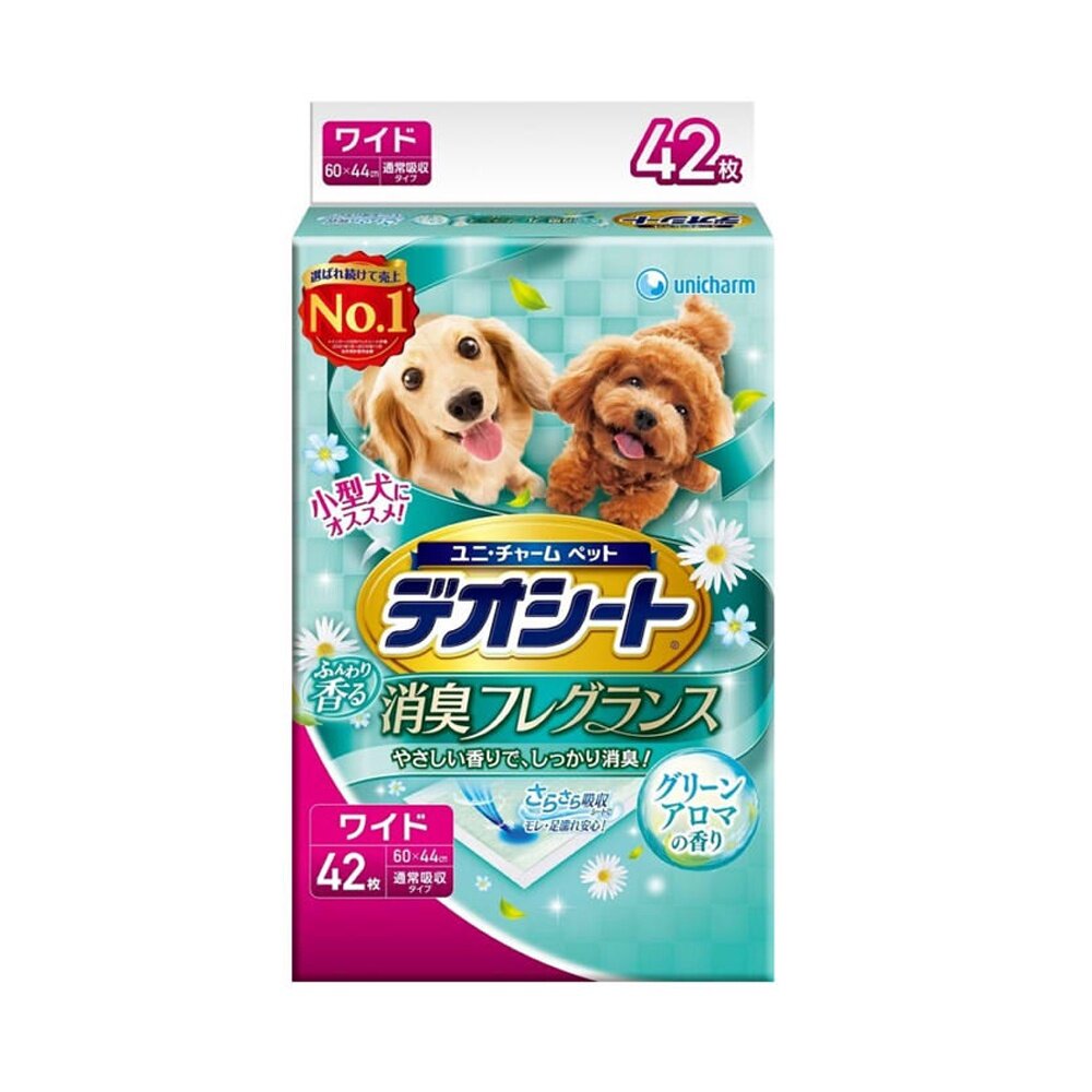 日本 嬌聯 Unicharm 消臭大師 狗尿墊 超吸收|森林香 快速吸收邊角尿尿 日本進口 狗尿墊『WANG』-圖片-4