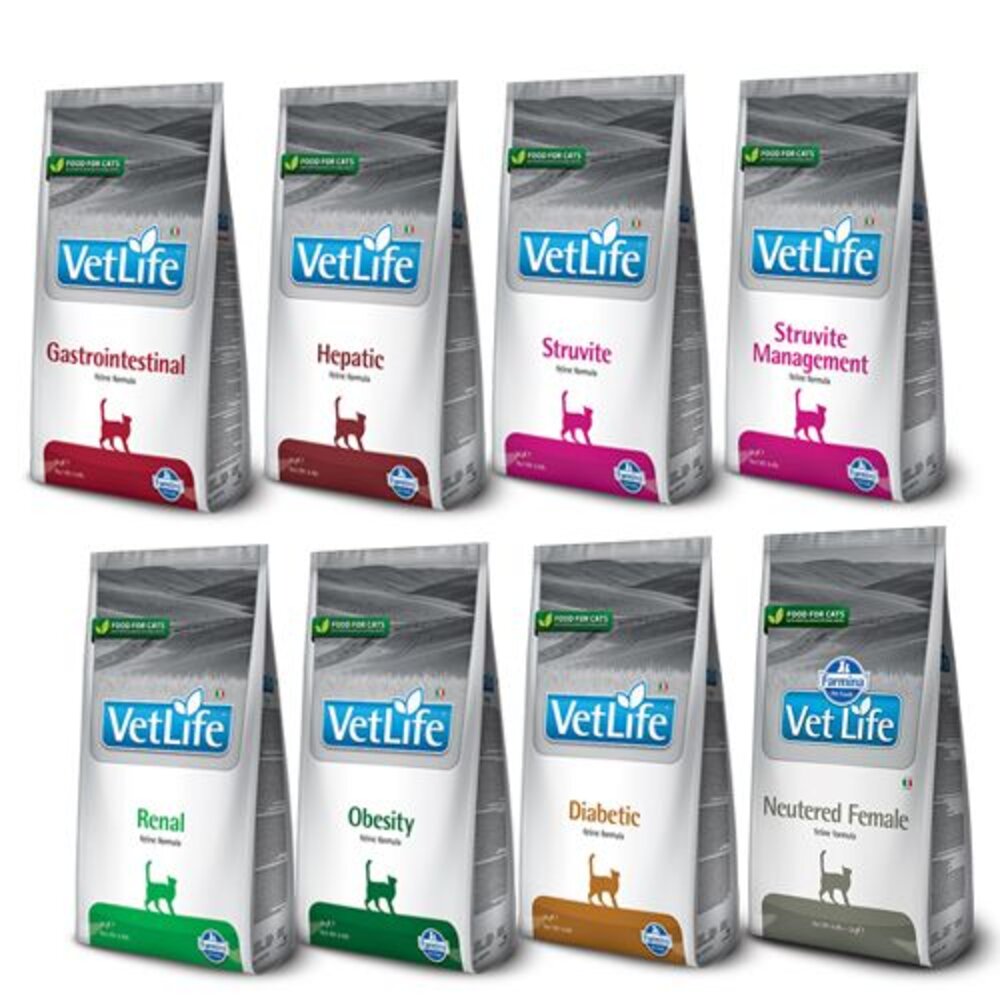 Farmina 法米納 處方貓飼料 2kg-5kg腸胃道/肝腎臟/心血管/泌尿道/體重/低敏配方-圖片-1