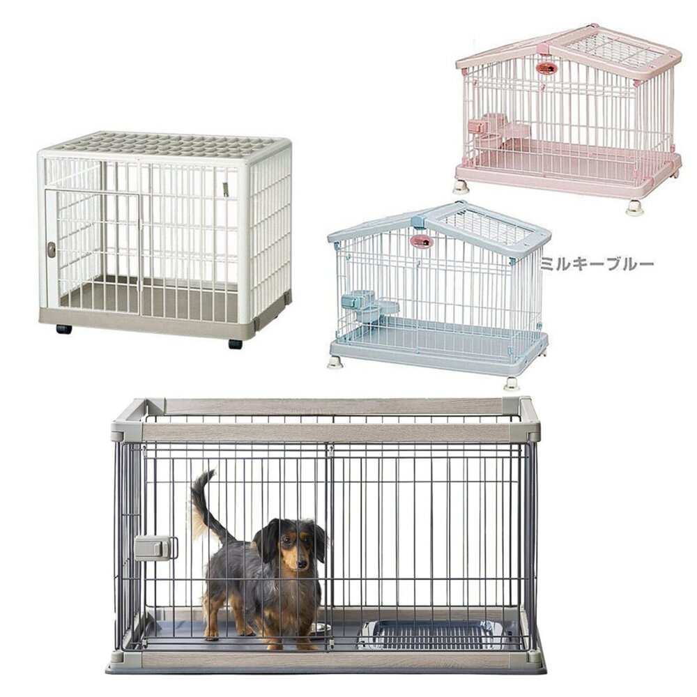 1133962158-IRIS 狗籠 日系木質雙開狗籠 加高/標準 貓狗籠IR-660 HCA-800S HCA-900S『WANG』