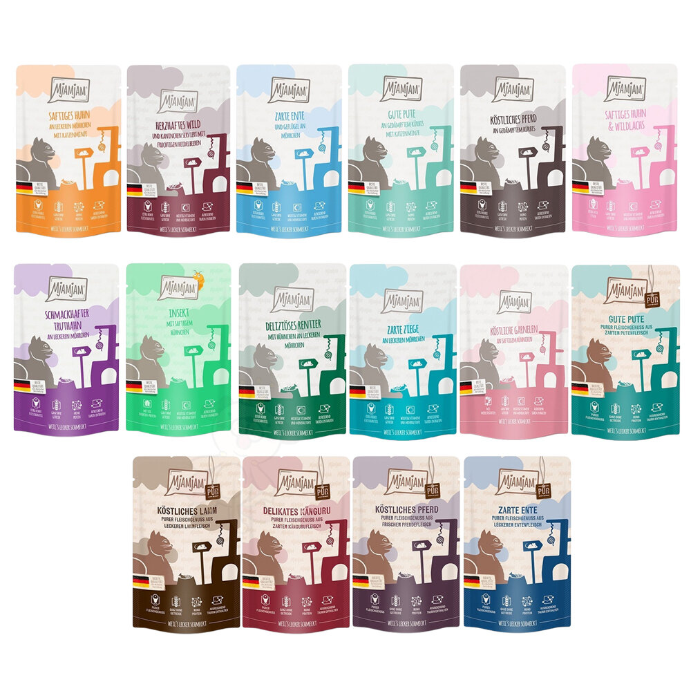 MjAMjAM 魔力喵 迷幻喵 鮮肉主食餐包125g 300g 主食餐包 鮮肉餐包 貓餐包『WANG』-圖片-1