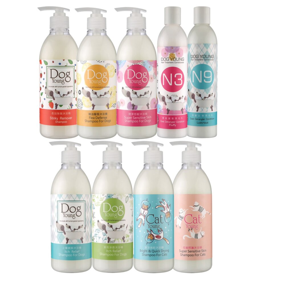 DogYoung 多漾花植萃寵物沐浴精 潤毛乳 犬貓洗毛精 寵物洗毛精『WANG』-圖片-1