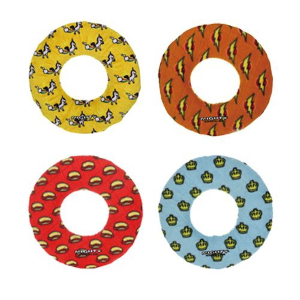 11603870645-美國Mighty-2-IN-1甜甜圈/球球 系列 可浮水可機洗超耐咬 狗玩具『WANG』