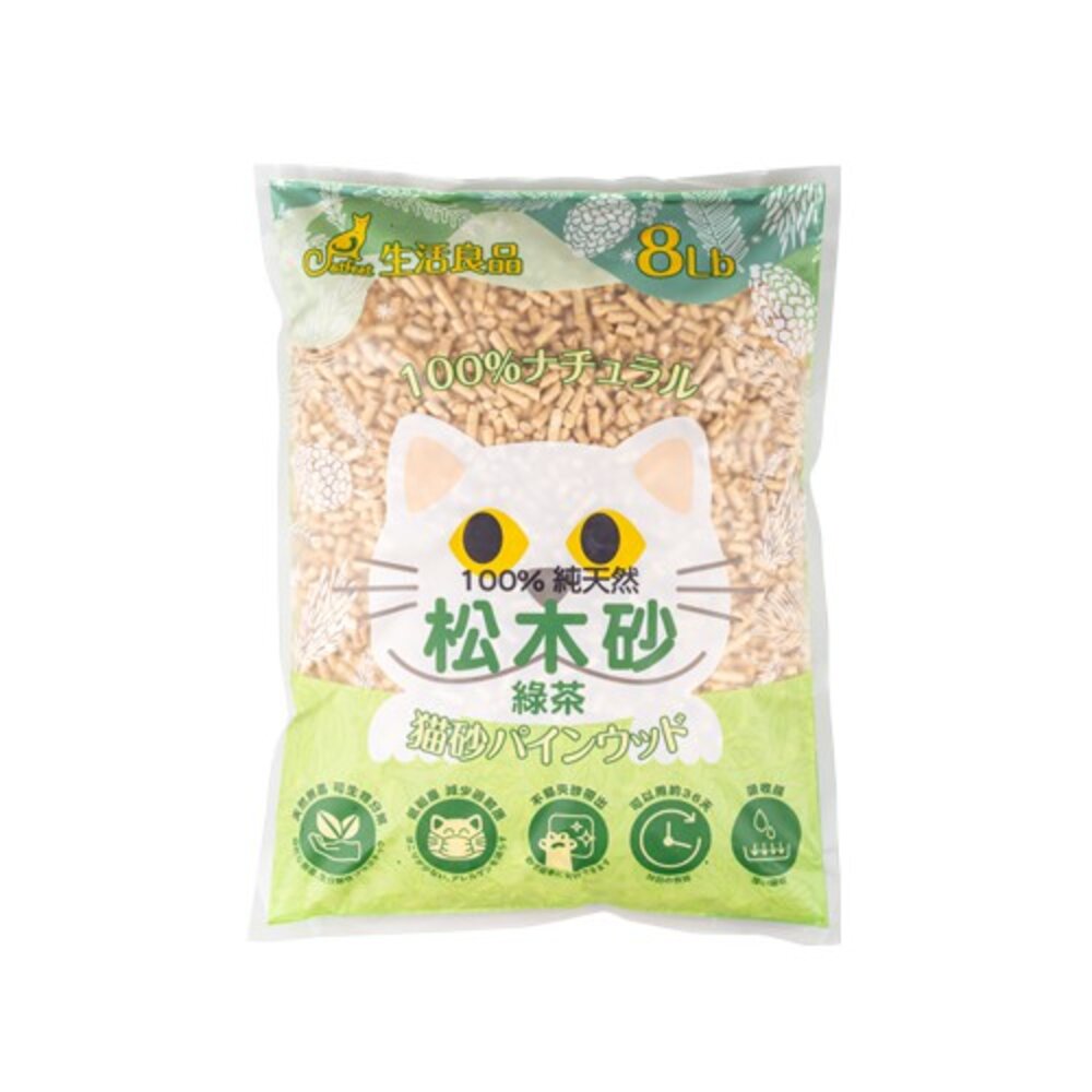 CatFeet 天然松木砂【免運】8磅(3.63kg)-40磅(18.14kg) 木屑砂 松木砂低粉塵 貓砂『WANG』-圖片-6