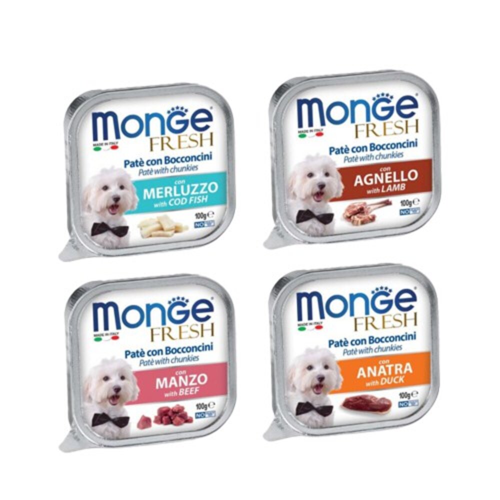 Monge 瑪恩吉 犬主食餐盒【多盒組免運】倍愛滿滿 蔬果犬餐盒 MONO蔬果無穀 狗餐盒『WANG』-圖片-7