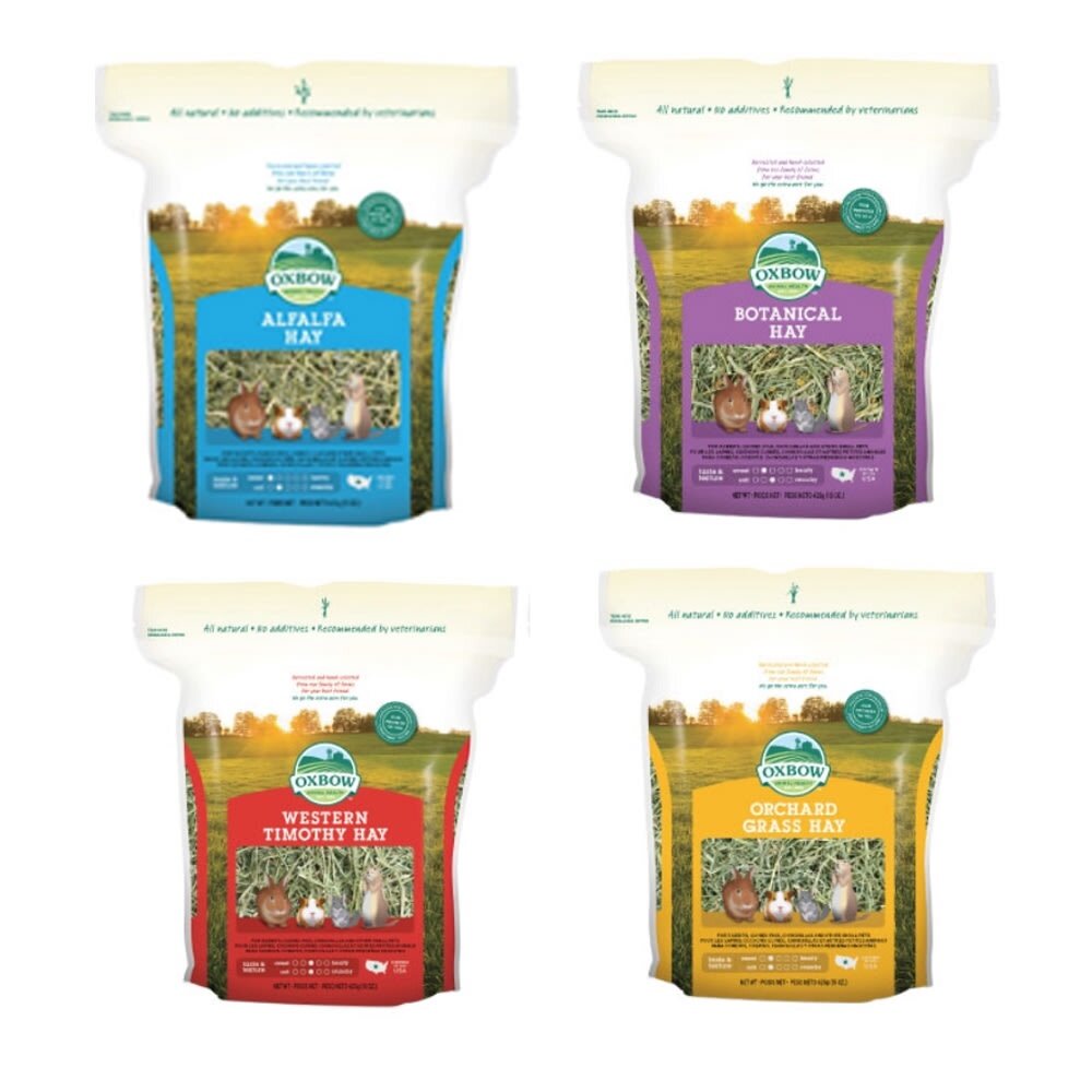 美國 OXBOW 美國牧草 15oz-40oz 香草園/苜蓿/提摩西初割/果園2in1 小動物牧草『WANG』-圖片-4