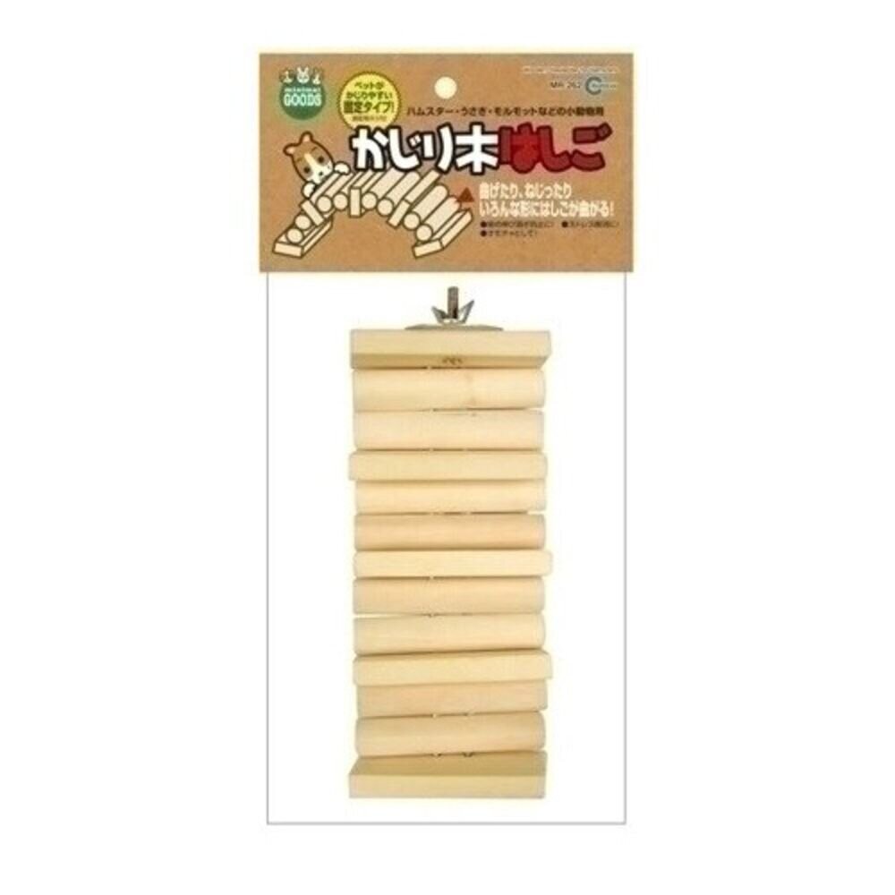 MARUKAN 提摩西草編胡蘿蔔造型 MR-606 吉他 磨牙木 磨牙樓梯 磨牙玩具『WANG』-圖片-3