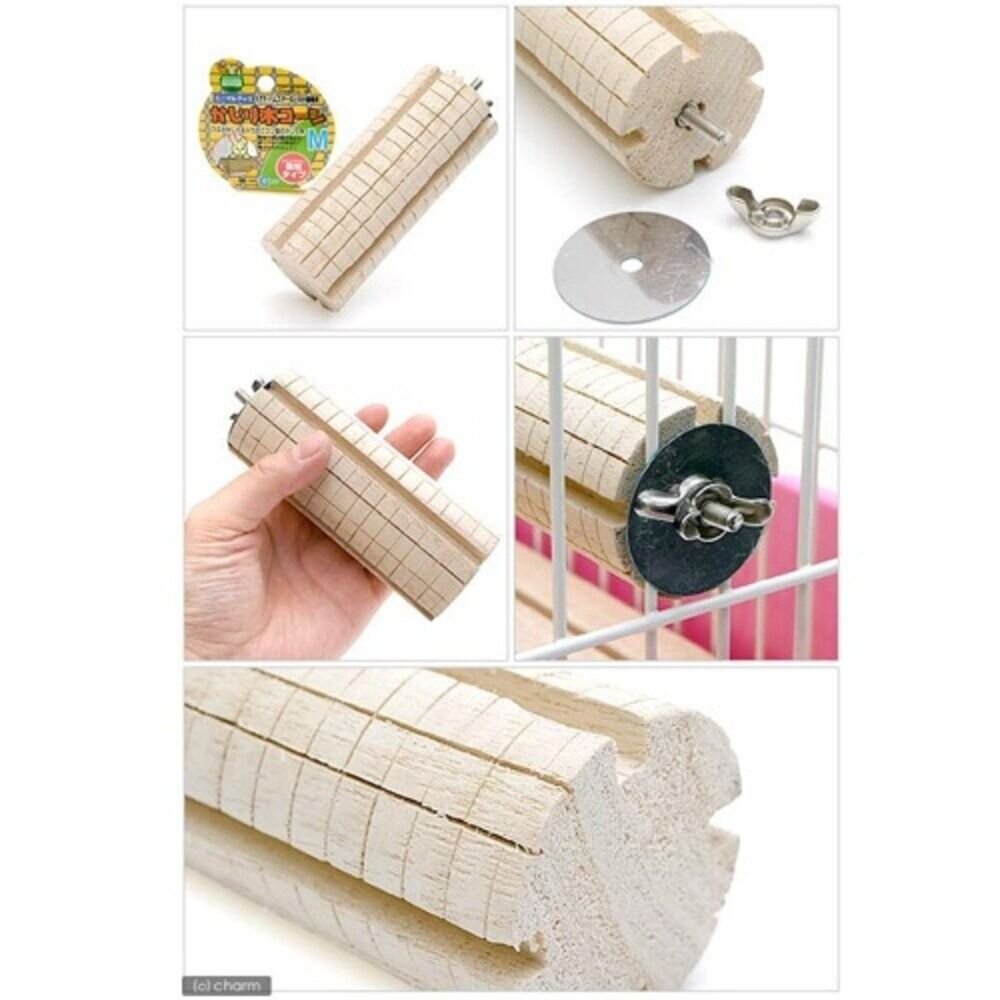 MARUKAN 提摩西草編胡蘿蔔造型 MR-606 吉他 磨牙木 磨牙樓梯 磨牙玩具『WANG』-圖片-7