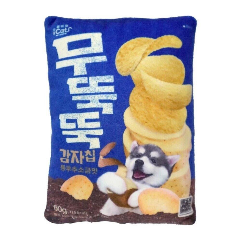 icat 寵喵樂 狗玩具 K9wang帶繩調味棒 韓國零食玩具 仿真飲料瓶 發聲啾啾玩具 仿真玩具 發聲玩具『WANG』-圖片-1