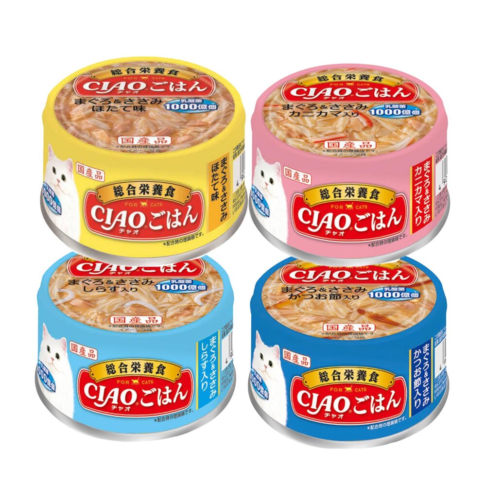 日本 CIAO 貓罐頭【單罐】乳酸菌主食罐 奢侈罐 多樂米罐頭 主食罐 貓罐頭『WANG』-圖片-4